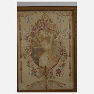 Gobelinstickerei im Louis-Seize-Stil