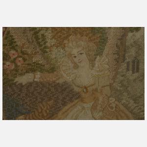 Gobelinstickerei im Louis-Seize-Stil