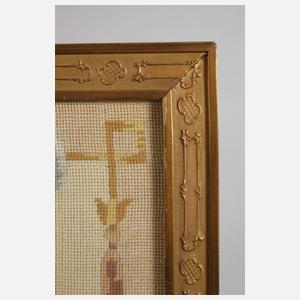 Gobelinstickerei im Louis-Seize-Stil