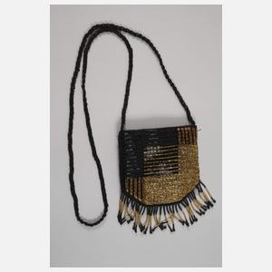 Konvolut Perlstickerei