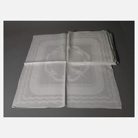 Zwölf Servietten Lorbeerdekor111