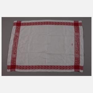 Konvolut Haushaltstücher mit Bezeichnung