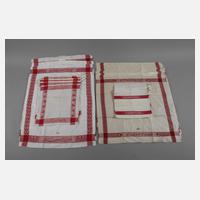 Konvolut Haushaltstücher mit Bezeichnung111