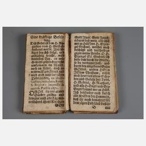 Reisegebetsbuch Geistlicher Schild