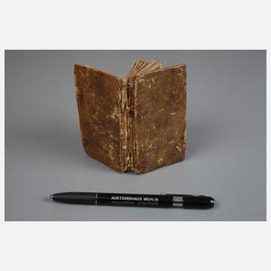 Reisegebetsbuch Geistlicher Schild