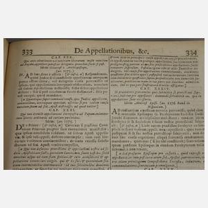 Corpus Juris Canonici 1717