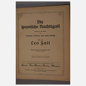 Autograph von Leo Fall