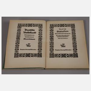 Drei Bücher Deutsche Volkskunst