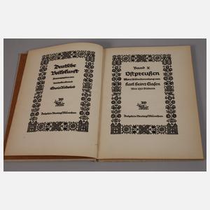 Drei Bücher Deutsche Volkskunst