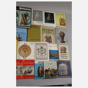 Konvolut Bücher Hafner- und Bauernkeramik