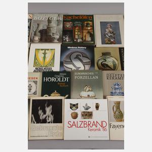 Konvolut Keramikbücher