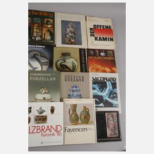 Konvolut Keramikbücher