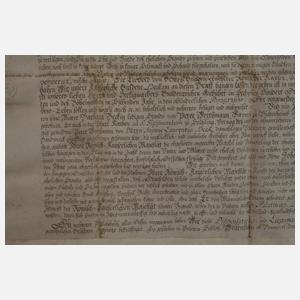 Testament des Grafen Rudolf Franz Erwein von Schönborn