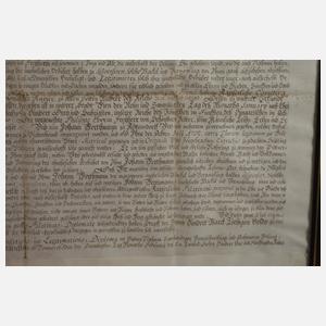 Testament des Grafen Rudolf Franz Erwein von Schönborn