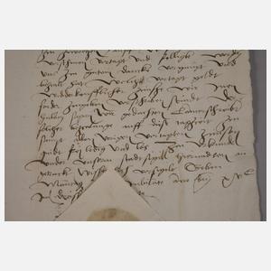 Handschriftliche Quittung Jena