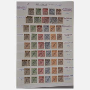 Briefmarkensammlung Deutsche Kolonien