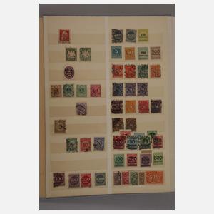 Große Briefmarkensammlung Deutsches Reich