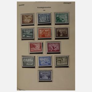 Große Briefmarkensammlung Deutsches Reich