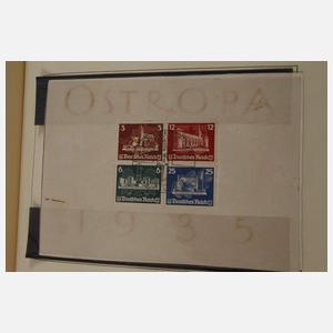 Große Briefmarkensammlung Deutsches Reich