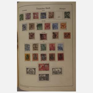 Große Briefmarkensammlung Deutsches Reich