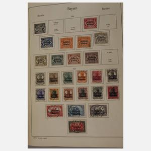 Große Briefmarkensammlung Deutsches Reich