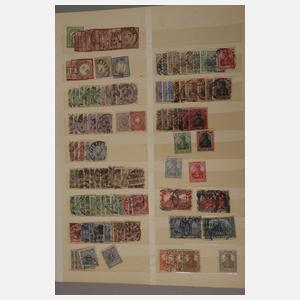 Große Briefmarkensammlung Deutsches Reich