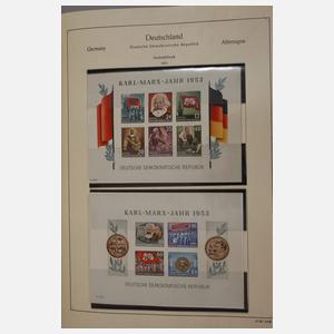 Briefmarkensammlung DDR