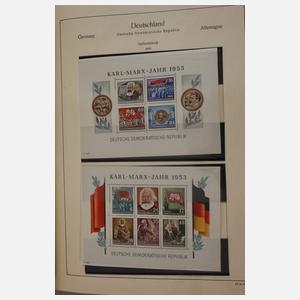 Briefmarkensammlung DDR