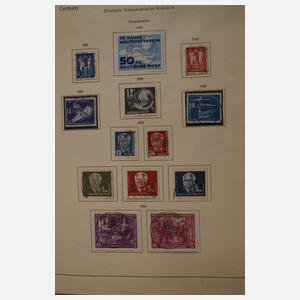 Briefmarkensammlung DDR