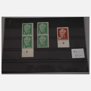 Konvolut Briefmarken-Spitzen