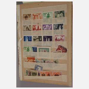 Briefmarkensammlung Welt