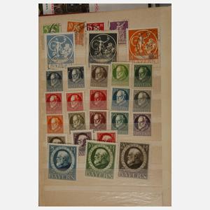 Briefmarkensammlung Welt