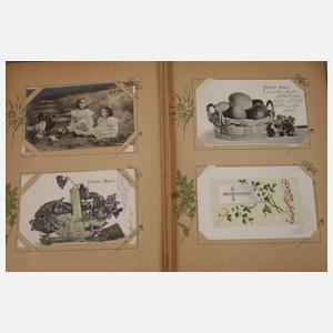 Postkartenalbum Ostermotive