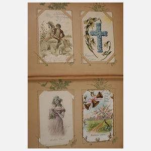 Postkartenalbum Ostermotive