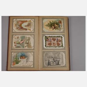 Postkartenalbum Weihnachtsmotive