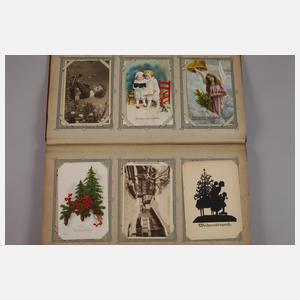 Postkartenalbum Weihnachtsmotive