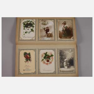 Postkartenalbum Weihnachtsmotive