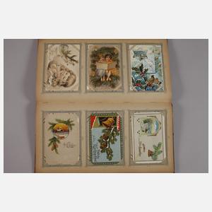 Postkartenalbum Weihnachtsmotive
