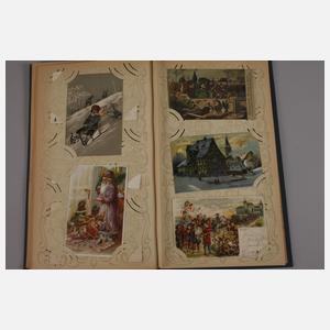 Zwei Ansichtskartenalben Varia