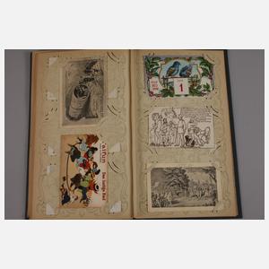 Zwei Ansichtskartenalben Varia