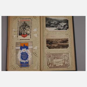 Zwei Ansichtskartenalben Varia