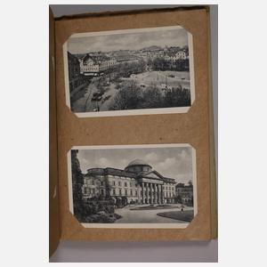 Drei Postkartenalben Deutschland, Kassel, Sport