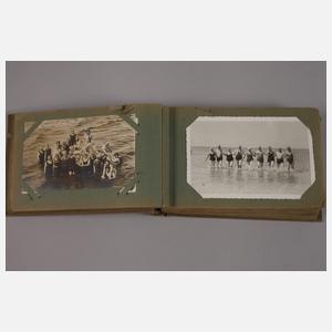 Drei Postkartenalben Deutschland, Kassel, Sport