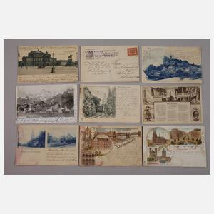 Großes Konvolut Ansichtskarten
