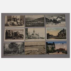 Großes Konvolut Ansichtskarten