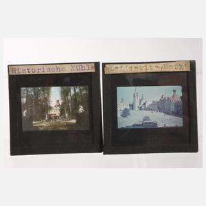 Konvolut Glasdias Berlin, Potsdam, Ostdeutschland