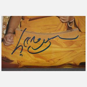 Autograph Dalai Lama