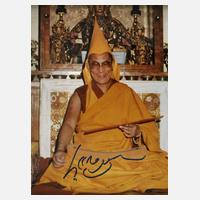 Autograph Dalai Lama111