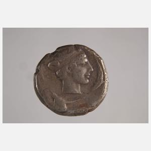 Tetradrachme Sizilien