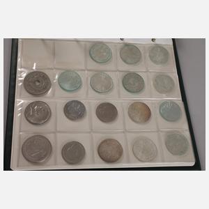 Konvolut DM Silber-Gedenkmünzen